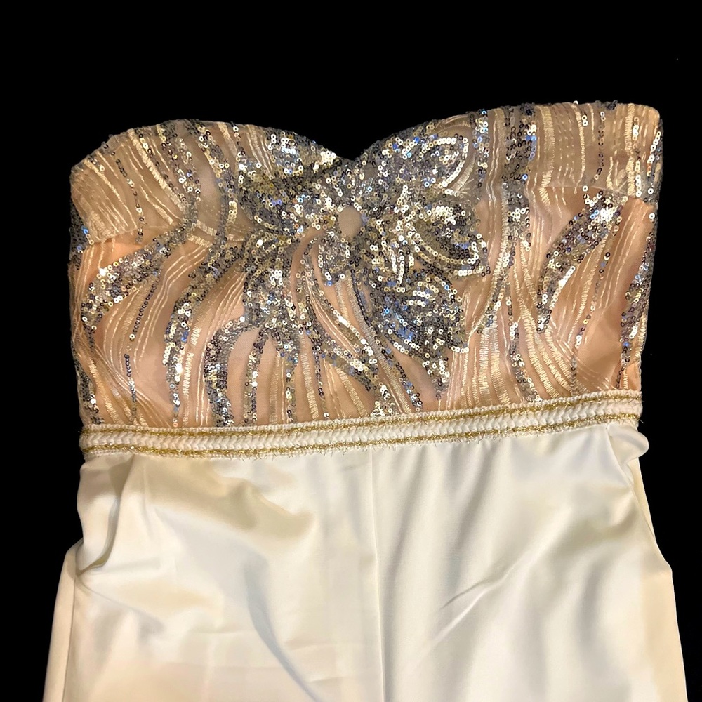 New- Strapless Romper Light in the Box